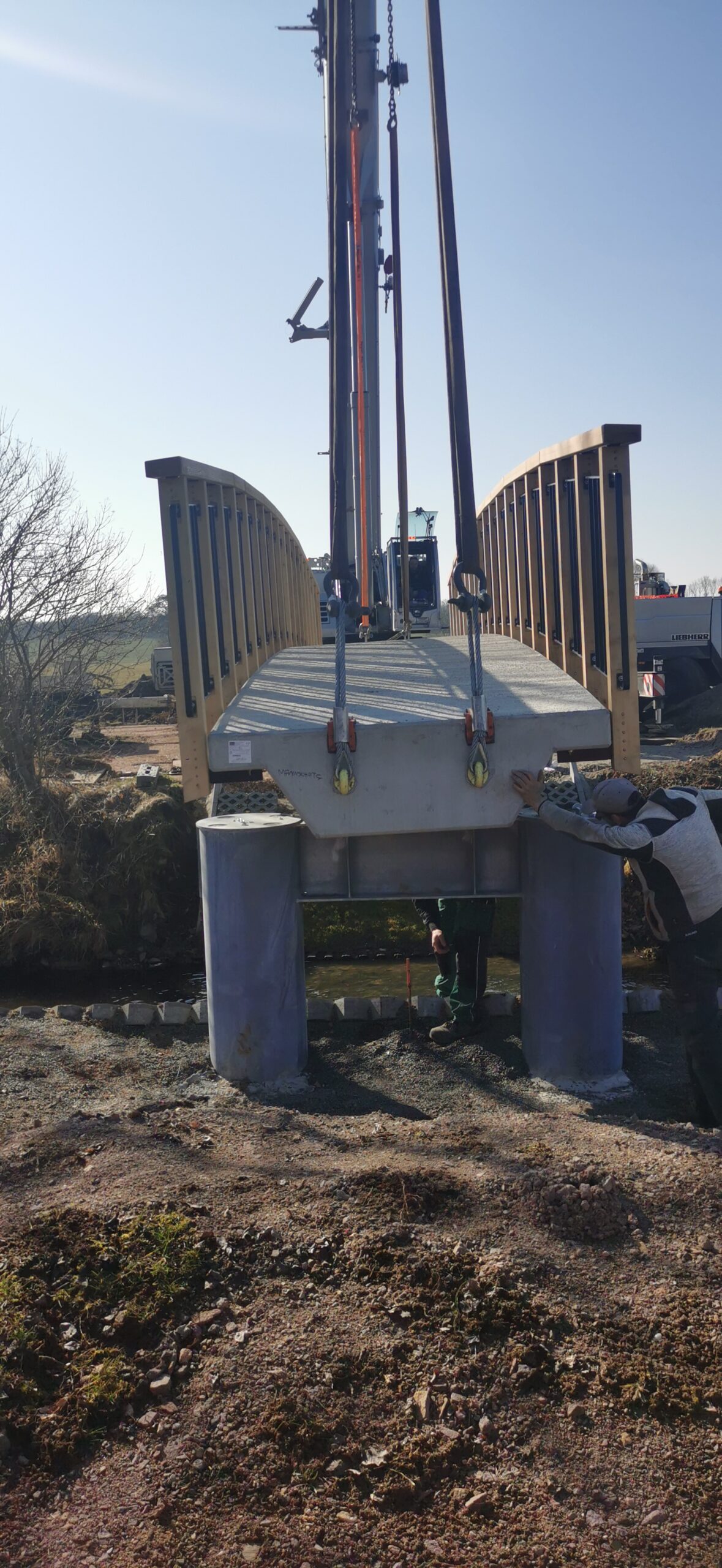 Brücke in Mannschatz endlich am Ziel!