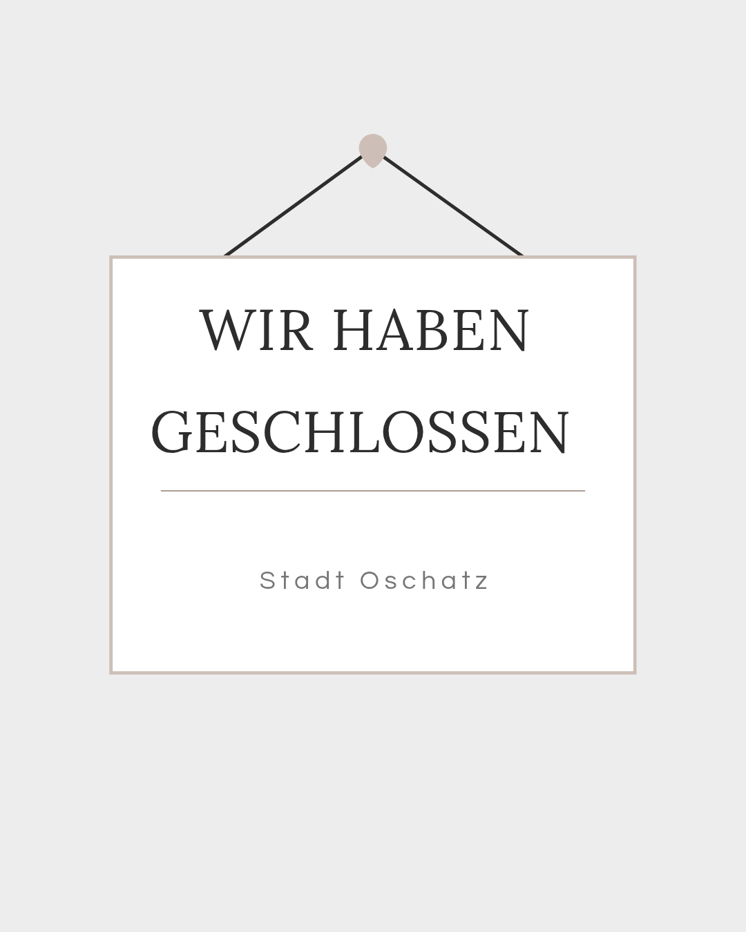 Verwaltung geschlossen/ Wochenmarkt findet statt