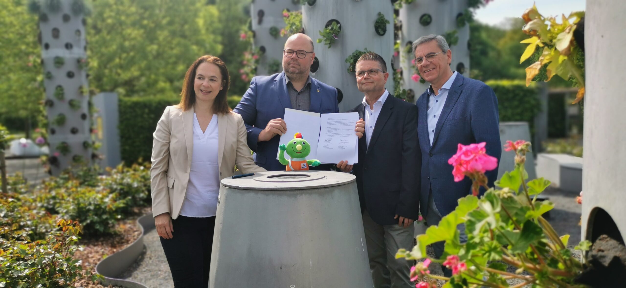 Startschuss für die Kleine Gartenschau