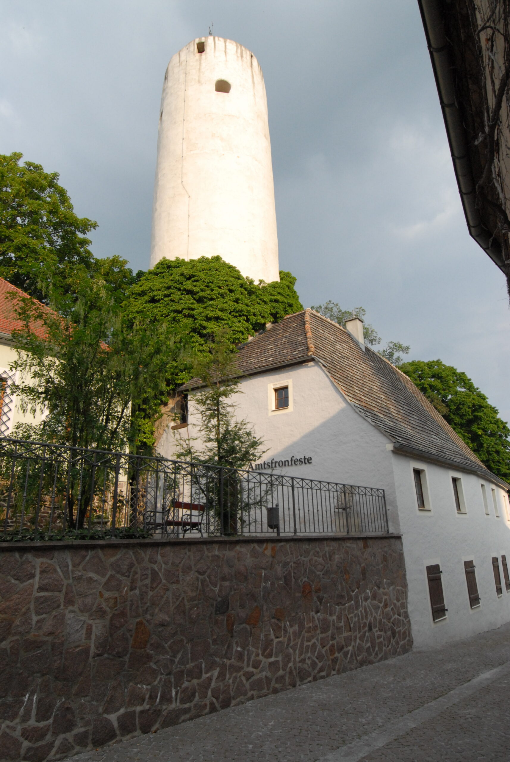 Turmausstieg des historischen Wachturms wird rekonstruiert