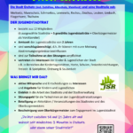 Informationsplakat zur Jugendstadtratswahl 2026