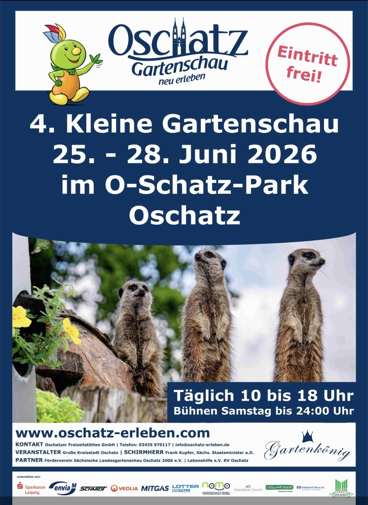 Kleine Gartenschau in Oschatz